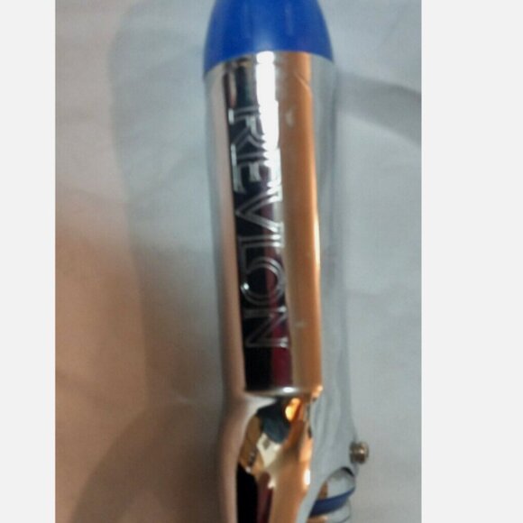 Revlon 1.5" Barrel Curling Iron RV032 Platinum Touch Silver Styling Tool - Picture 2 of 2